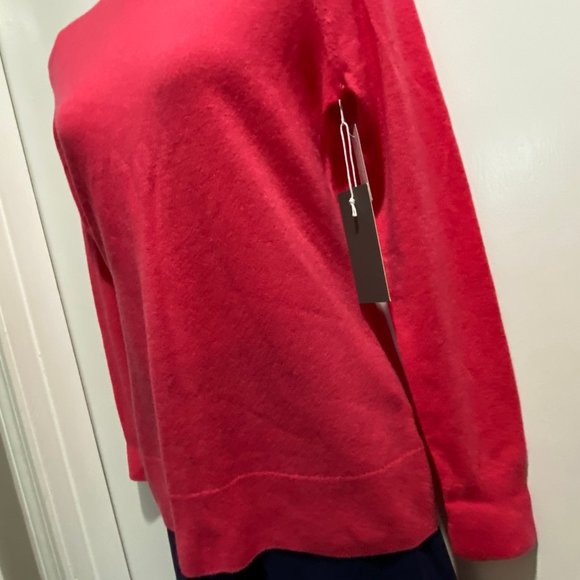 New Nordstrom Cashmere Office Preppy Quiet Luxury Soft Turtleneck Sweater XS - Picture 3 of 6